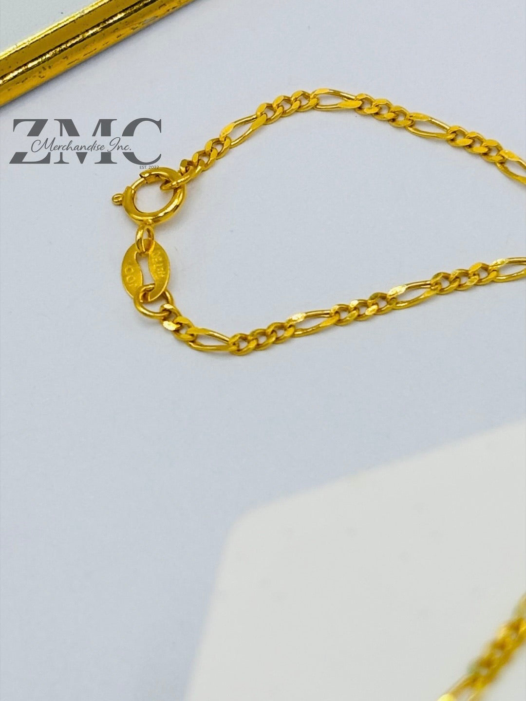 18K Gold Figaro Chain