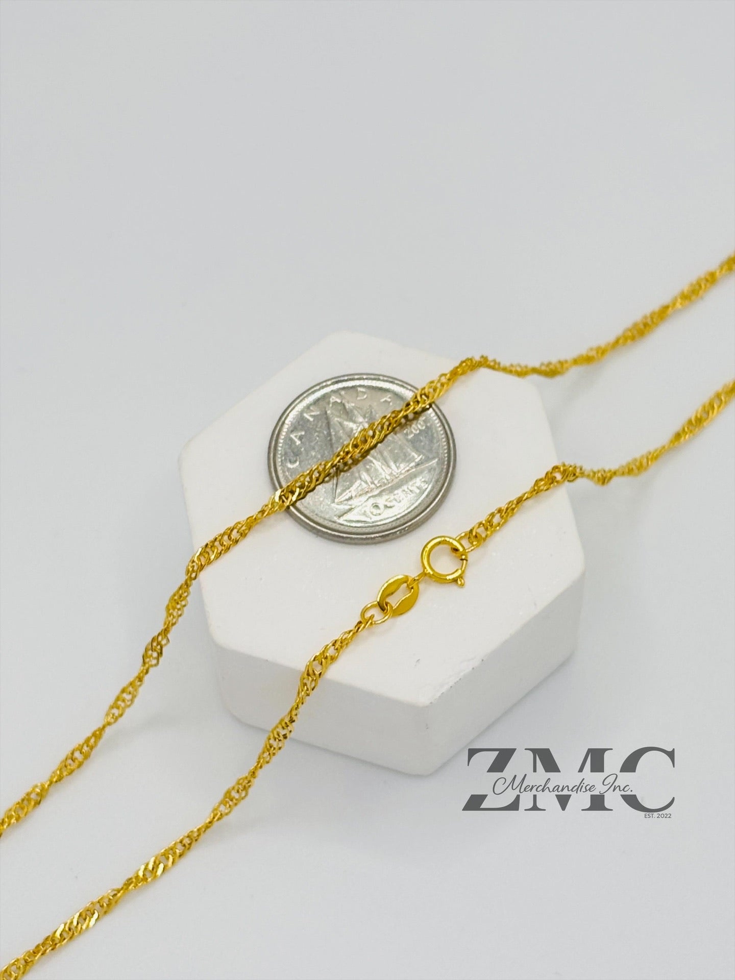 18K Gold Heart Necklace
