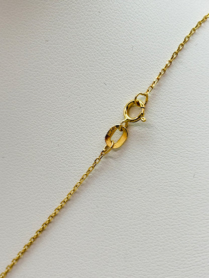18K Gold Dragon Necklace