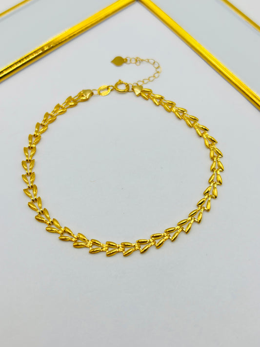 18K Gold Phoenix Bracelet