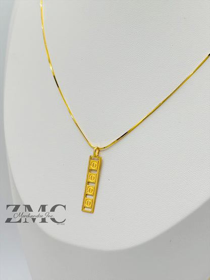 18K Gold Snake Necklace