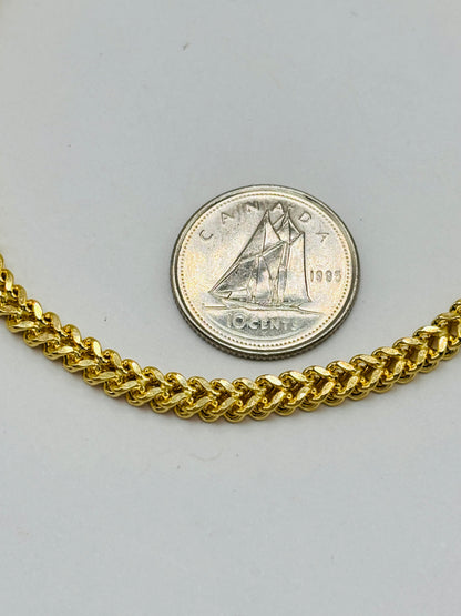 18K Gold Foxtail Bracelet