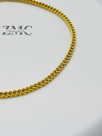 18K Gold Foxtail Bracelet