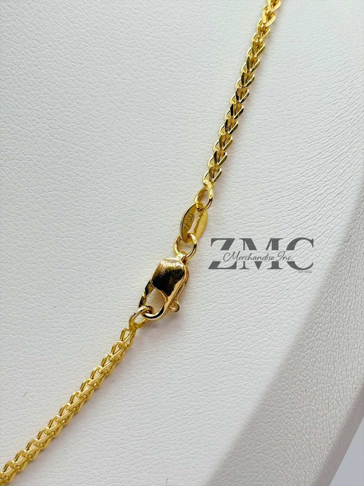 18K Gold Foxtail Chain