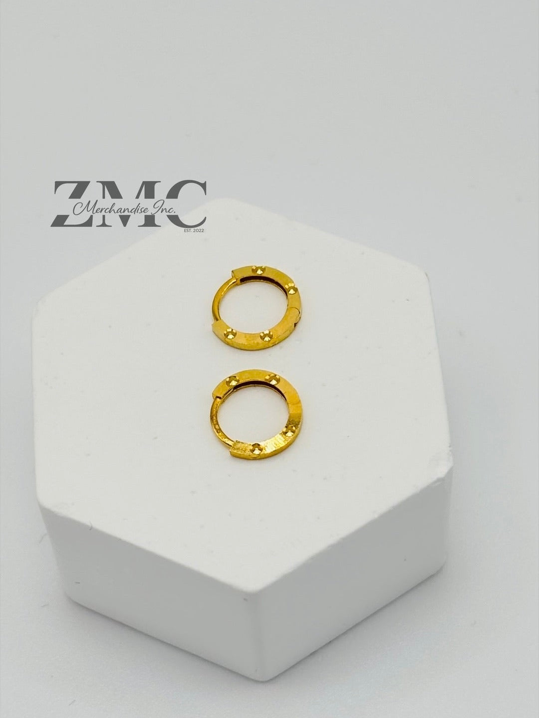 18K Gold Ear Cuff Earrings