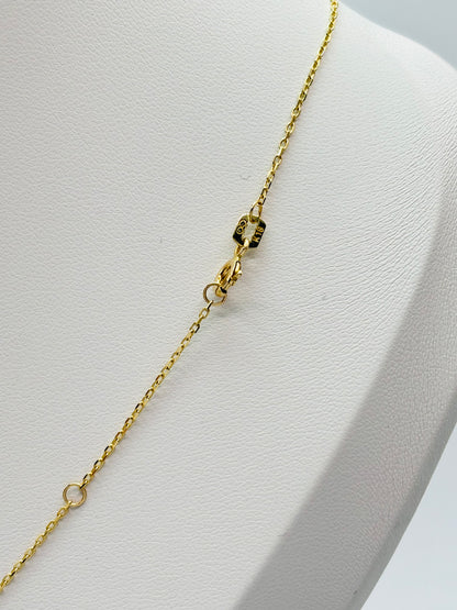 K18 Japan Gold 3 Layered Necklace