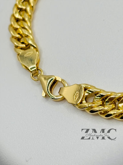 18K Gold Cuban Bracelet