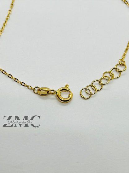 18K Gold Flower kids Bracelet