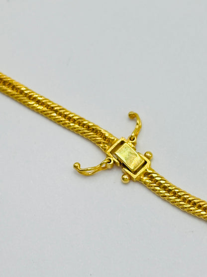 K18 Japan Gold Triple Lock 2.8mm
