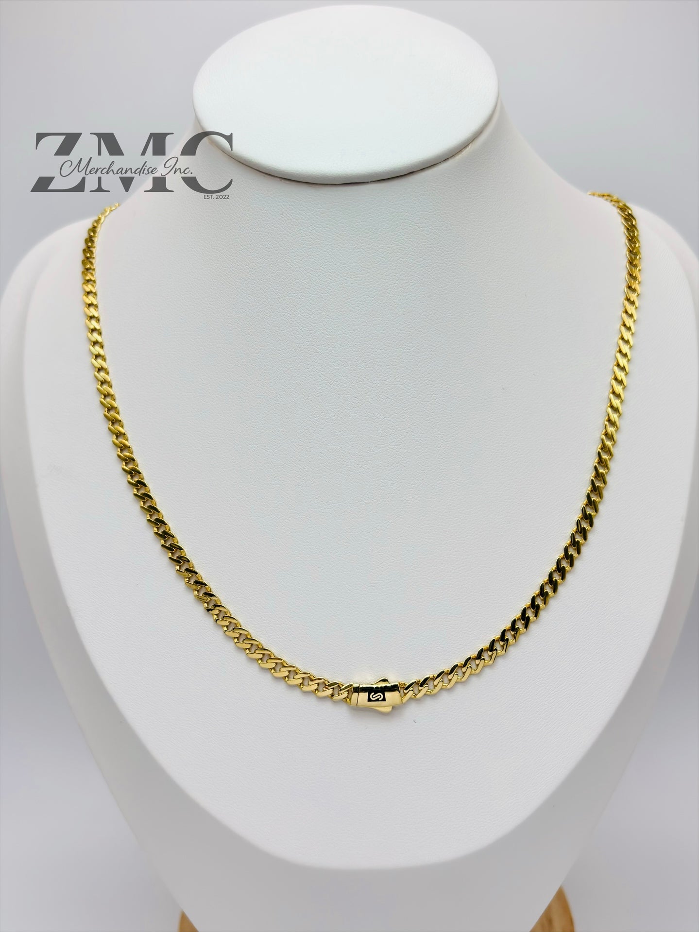 18K Gold M Chain/Necklace