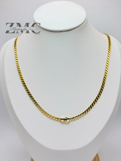 18K Gold M Chain/Necklace