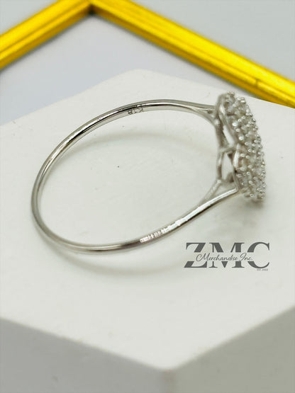 K18 Japan Gold Clover 0.50 carat Natural Diamond Ring