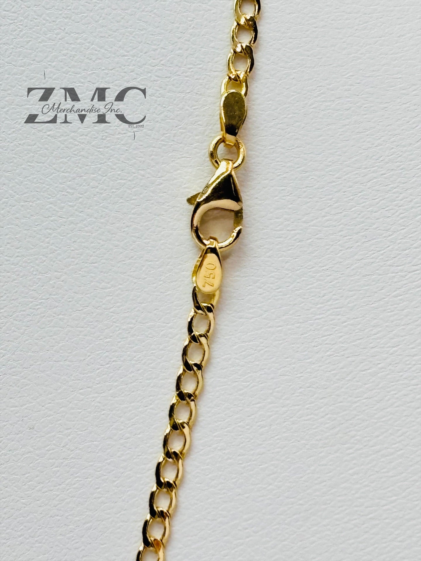 18K Gold Curb Chain