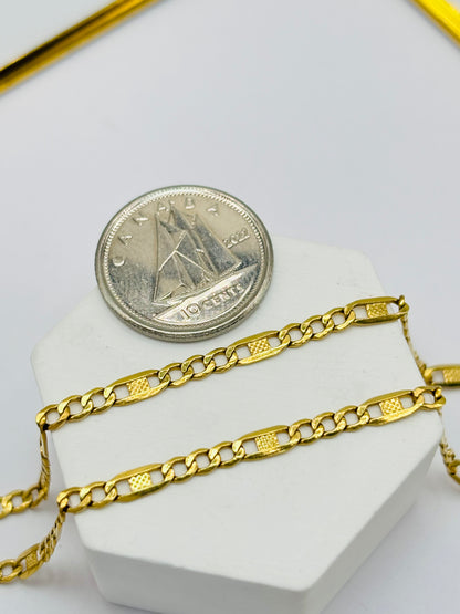 18K Gold Necklace Carabiner Necklace