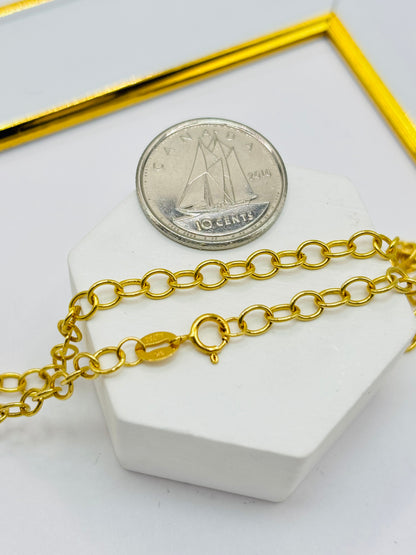 18K Gold Panther Necklace