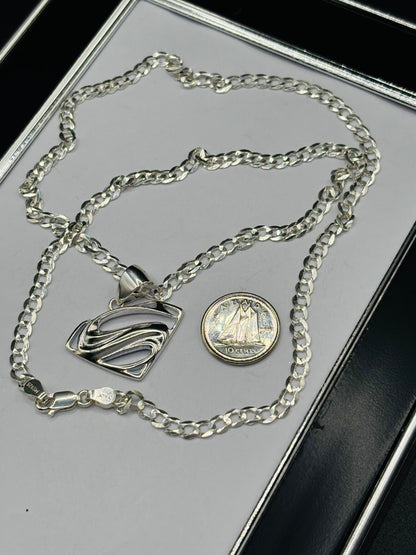 S925 Silver S Necklace