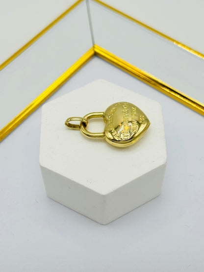K18 Japan Gold Heart Pendant