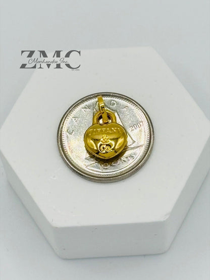 18K Gold Heart Pendant