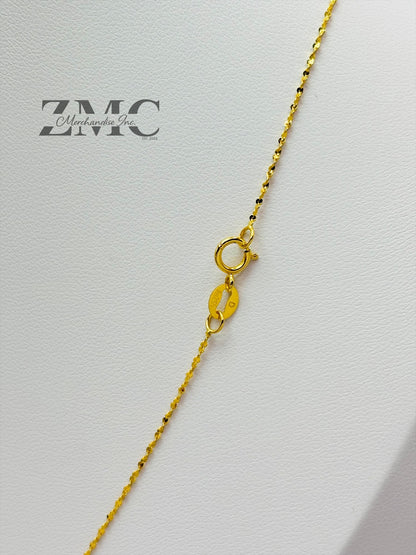 18K Gold Mirror Chain