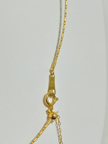 18k Japan Gold Omega necklace
