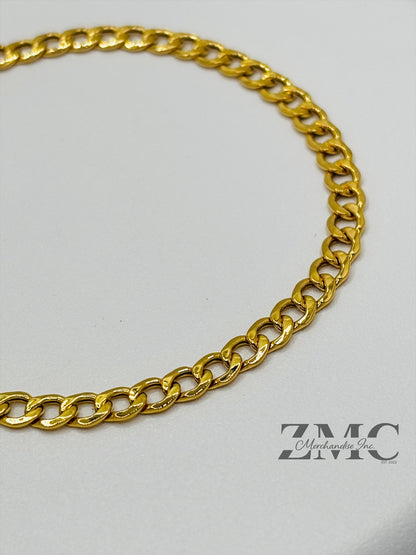 18K Gold Cadena Bracelet 4.3 mm