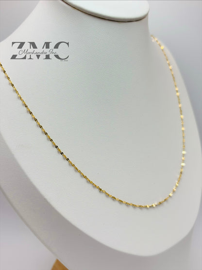 18K Gold Dancing Chain