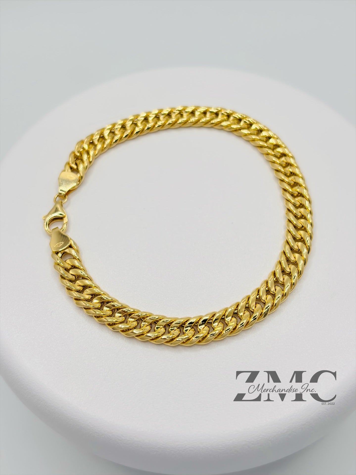 18K Gold Cuban Bracelet