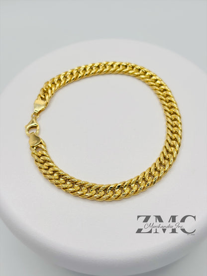 18K Gold Cuban Bracelet