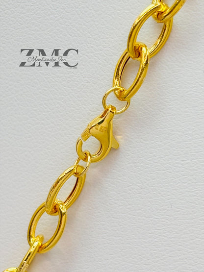 18K Gold Heart Attached Necklace