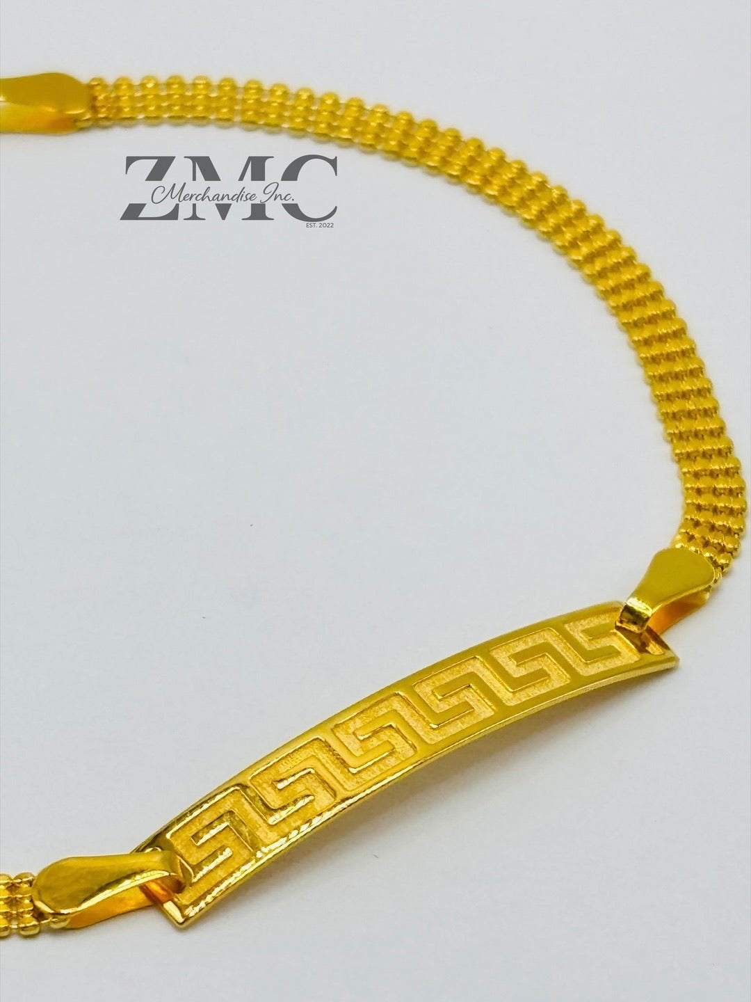 18K Gold F Bracelet