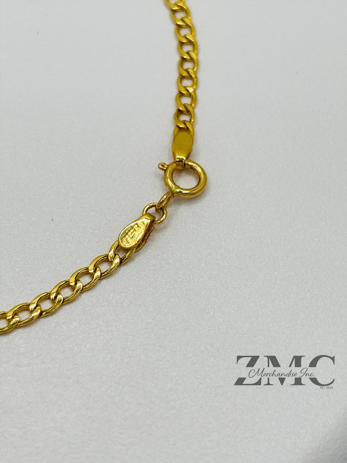 18K Gold Cadena Bracelet 2.4 mm