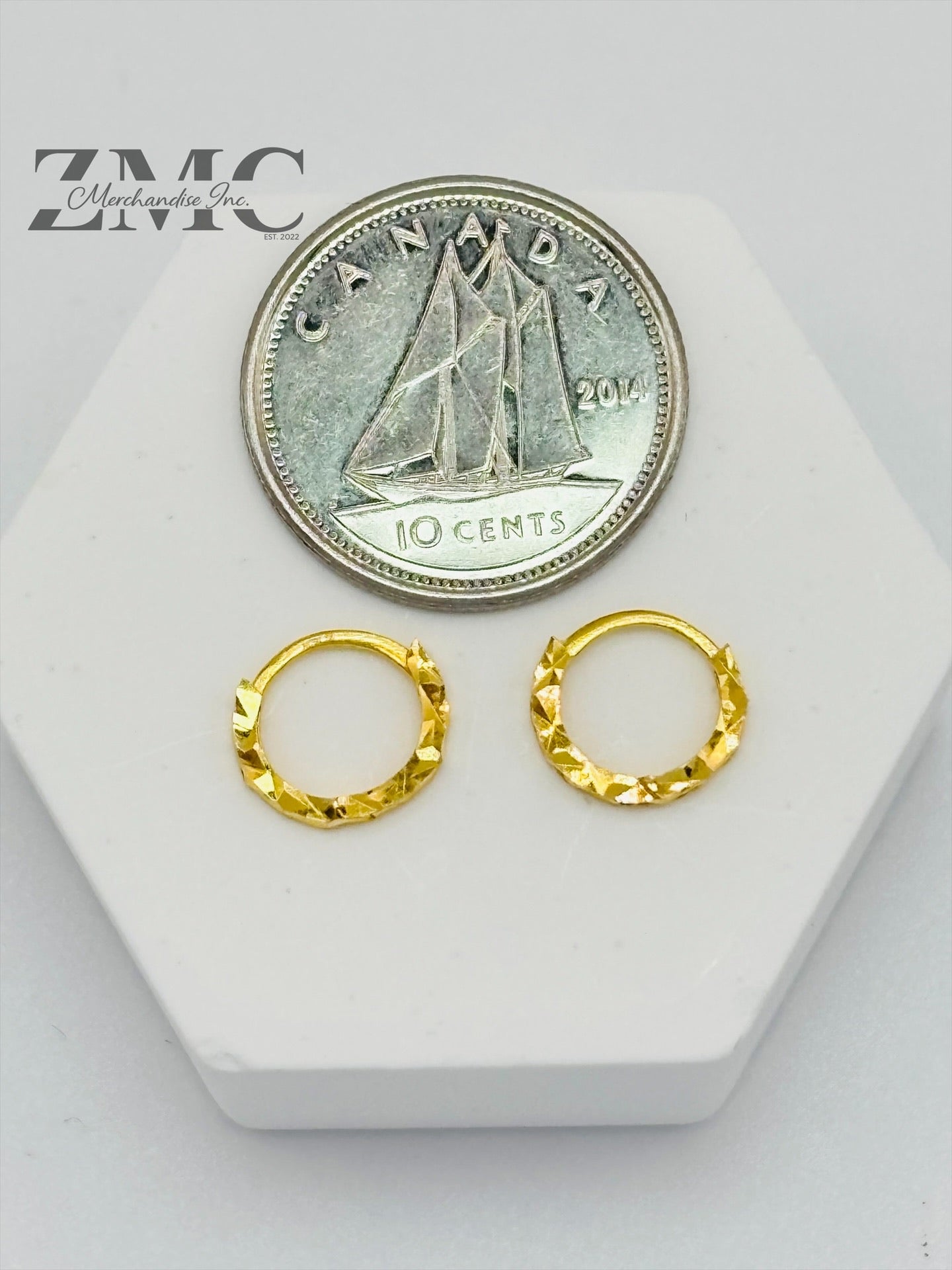 18K Gold Ear Cuff Earrings