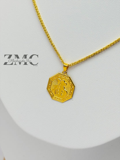 18K Gold Lucky Necklace