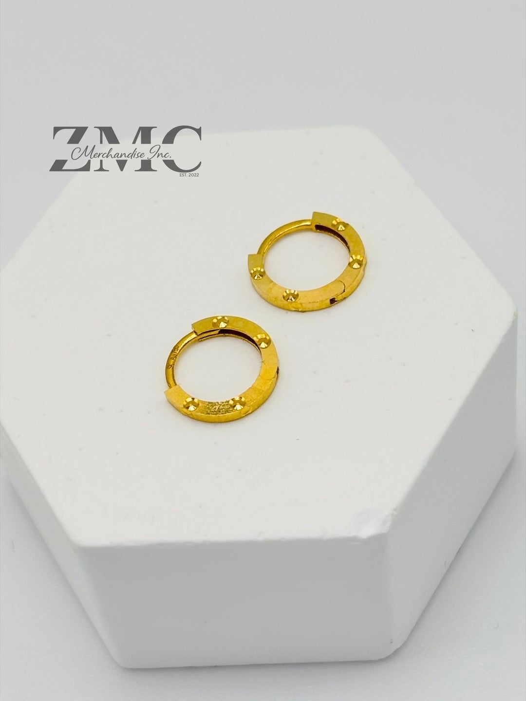 18K Gold Ear Cuff Earrings