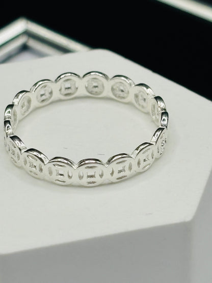 S925 Silver Money Catcher Ring