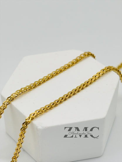 18K Gold Carabiner Necklace