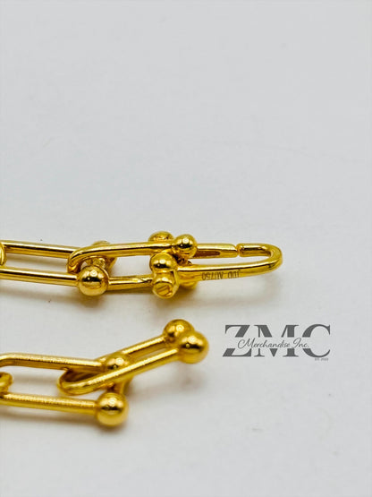18K Gold Hardware Bracelet