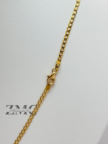 18K Gold Tree Necklace