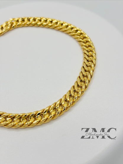 18K Gold Cuban Bracelet