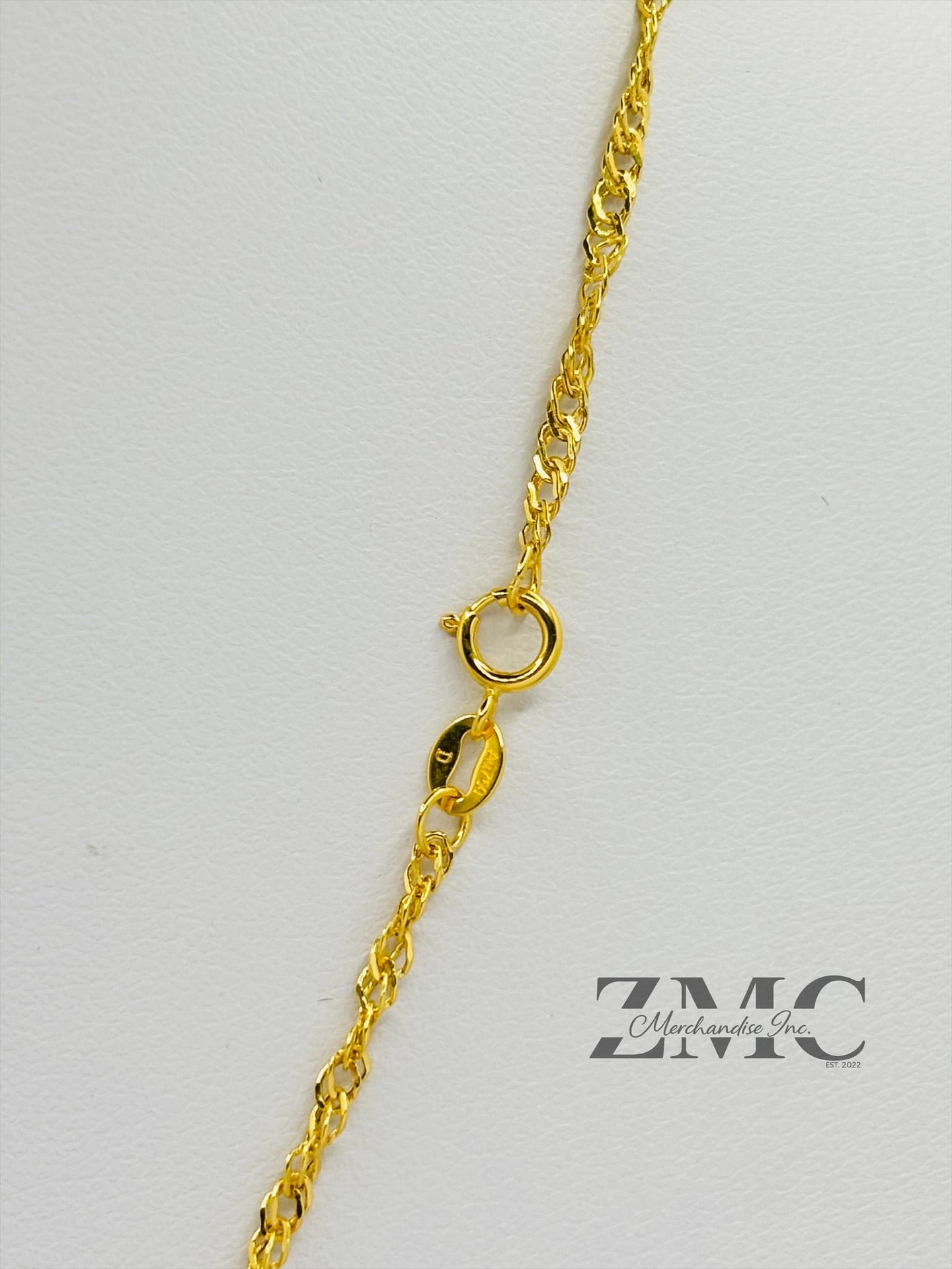 18K Gold Heart Necklace