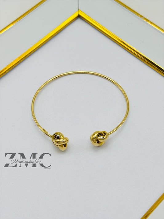 18K Gold Baby or Kids Bangle