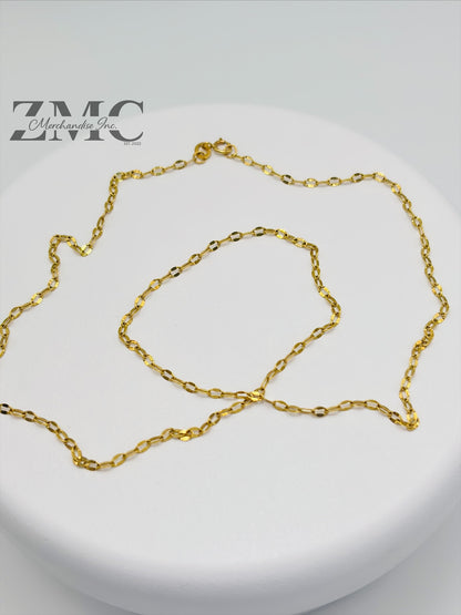 18K Gold Dancing Chain
