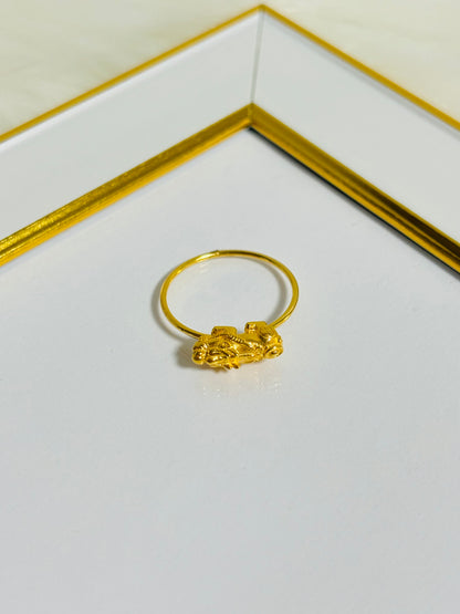 18K Gold Piyao/Pi Xiu Ring
