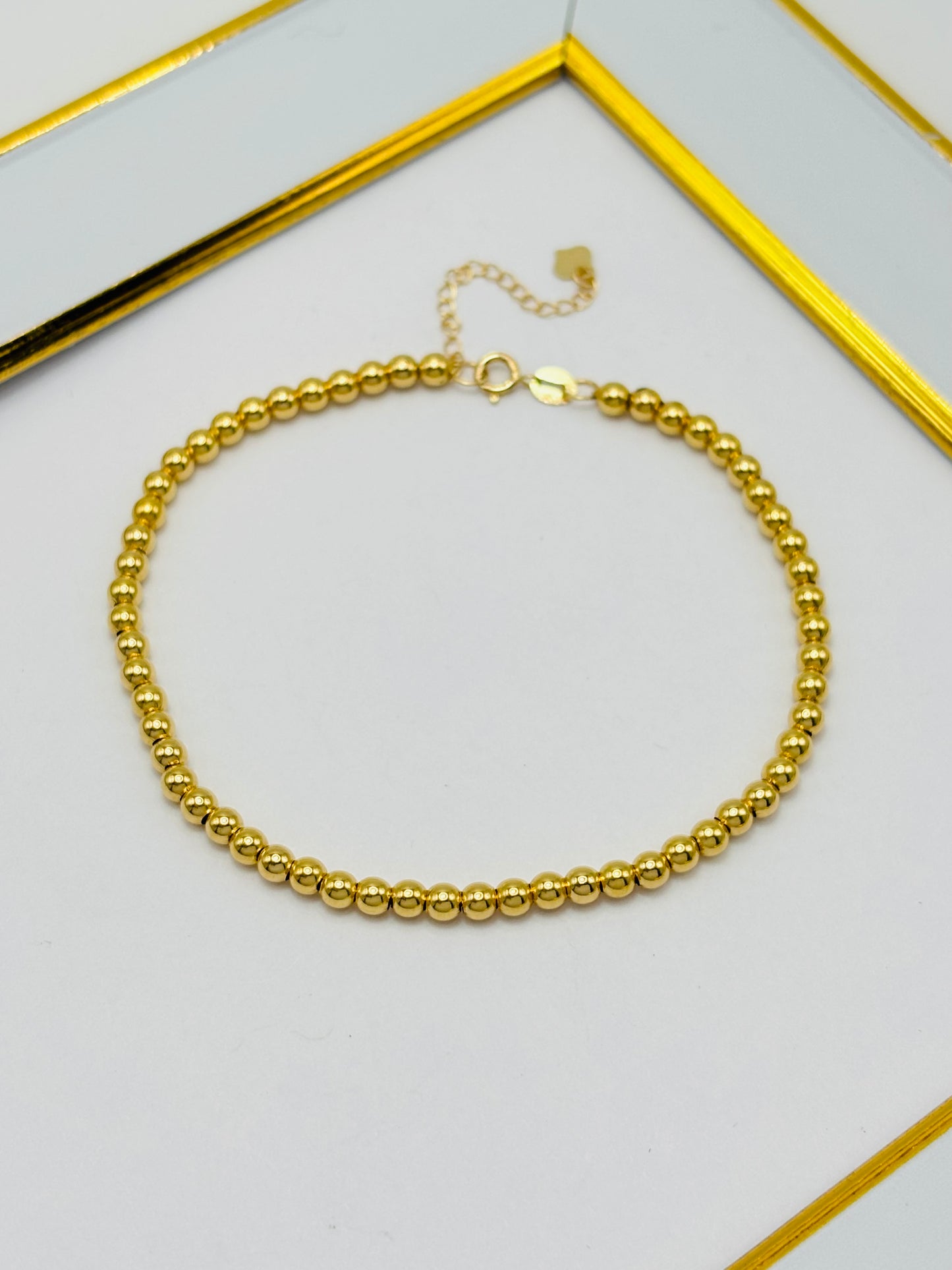 18K Gold Bubble Bracelet