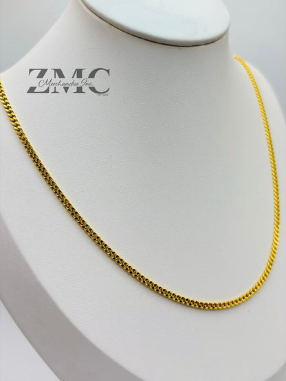 18K Gold Curb Chain