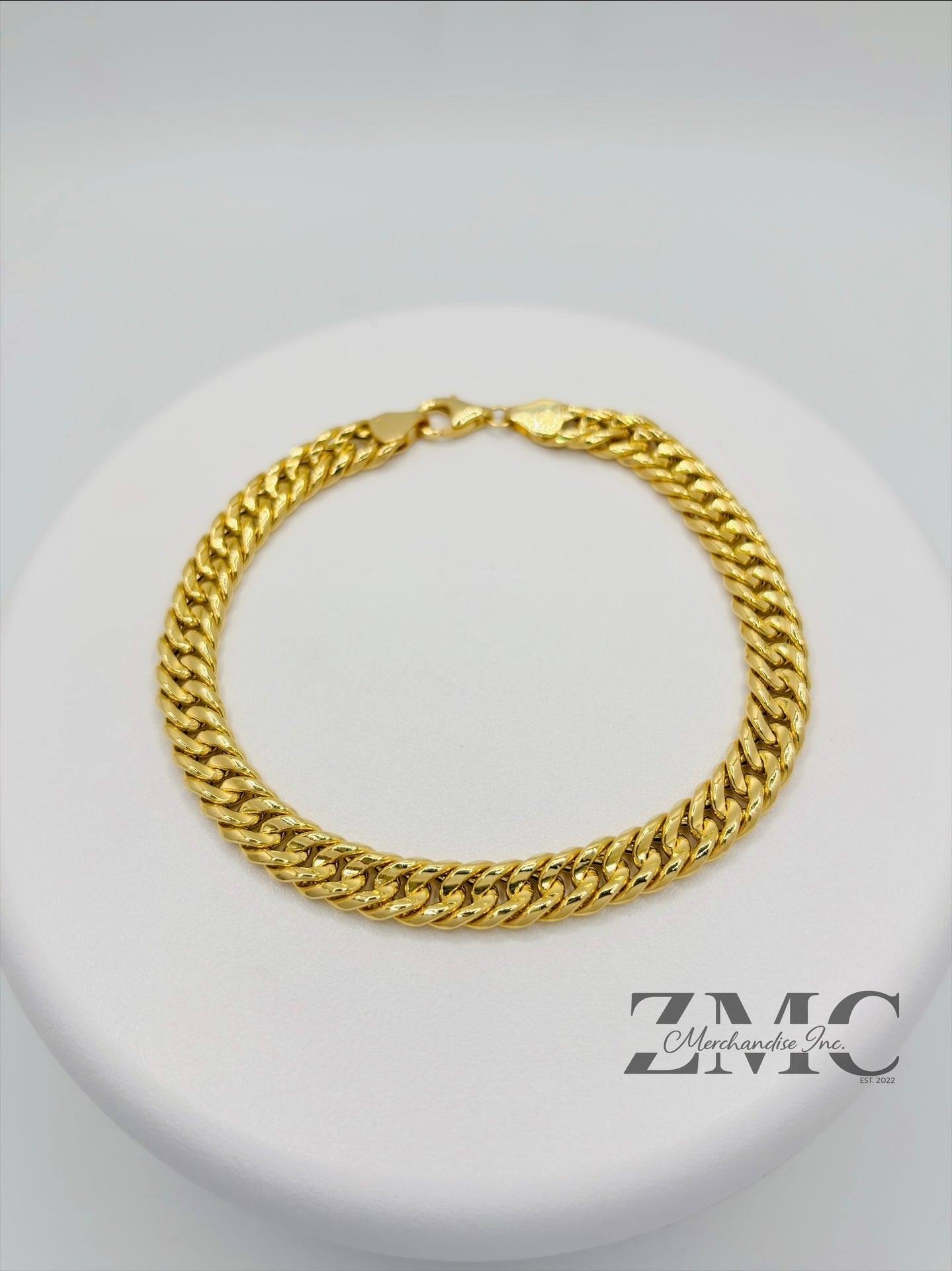 18K Gold Cuban Bracelet