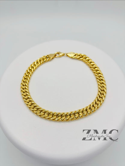 18K Gold Cuban Bracelet