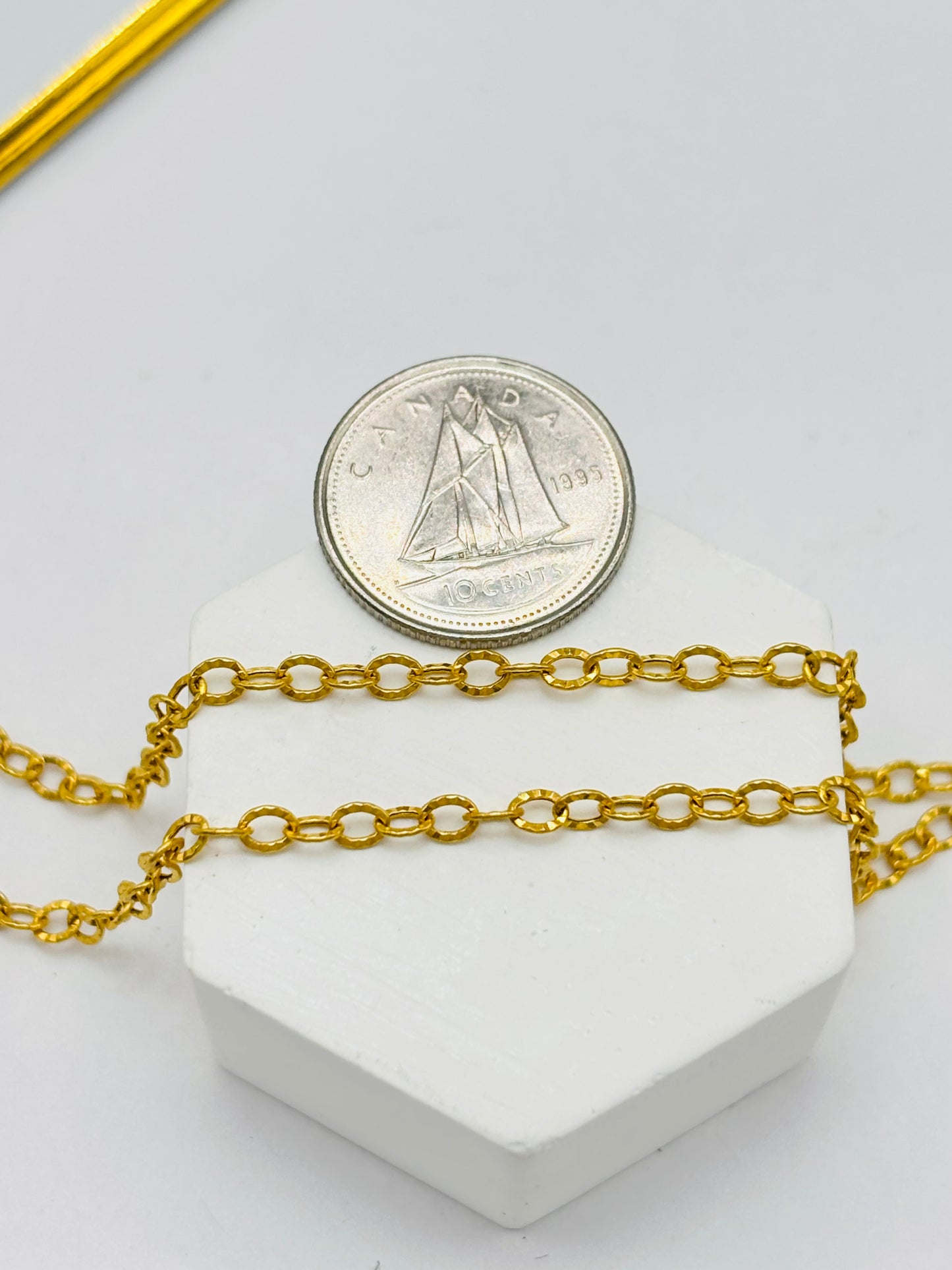 18K Gold Link Chain