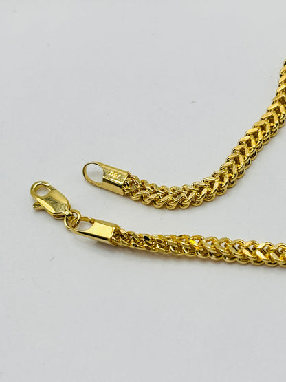18K Gold Foxtail Bracelet
