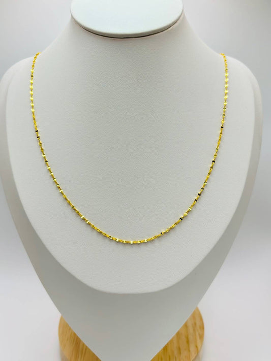 18K Gold Dancing Chain